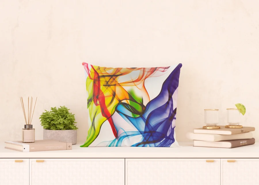 Cushion Colorful Smoke, 45 x 45 cm, CN 3601 - Image 5