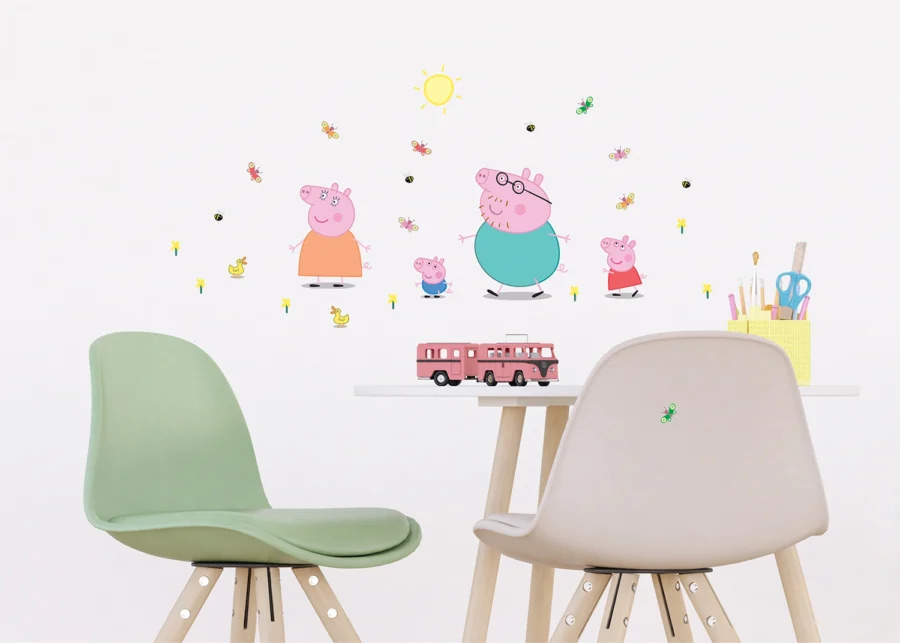 Wall Stickers Peppa Pig Classic, 30 x 30 cm, DKS 3831 - Image 2