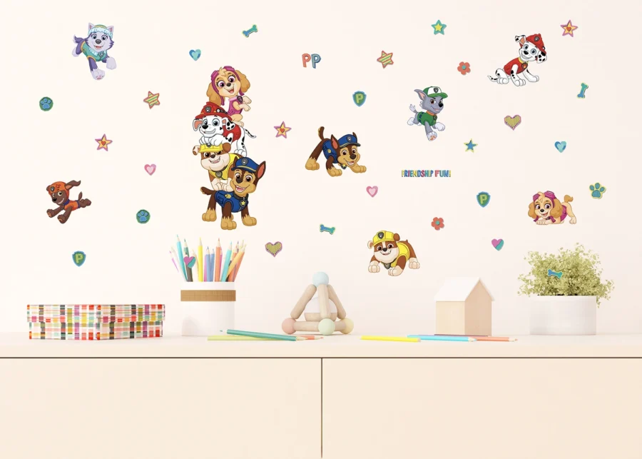 Wall Stickers Paw Patrol Friendship Fun, 30 x 30 cm, DKS 3841 - Image 4