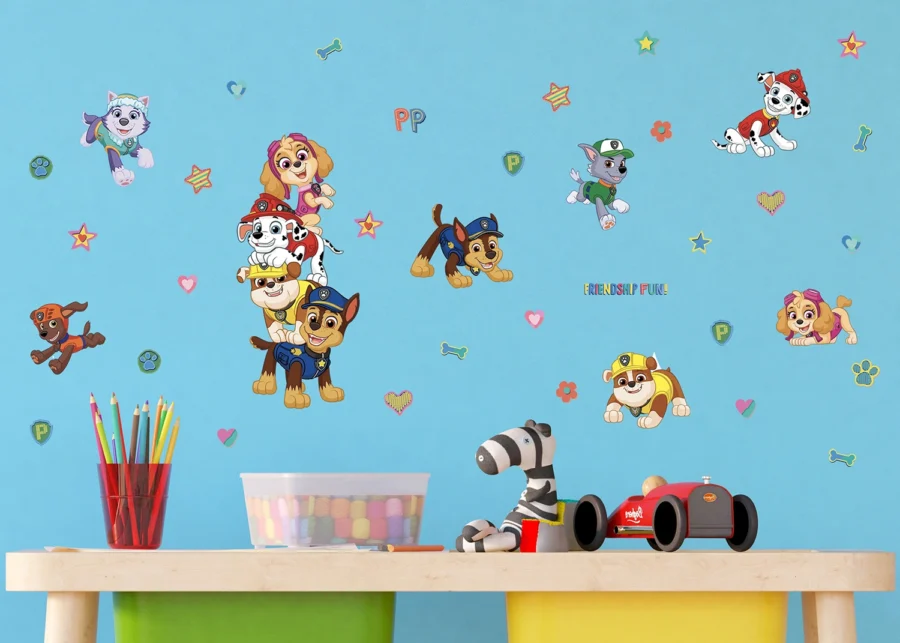 Wall Stickers Paw Patrol Friendship Fun, 30 x 30 cm, DKS 3841 - Image 3