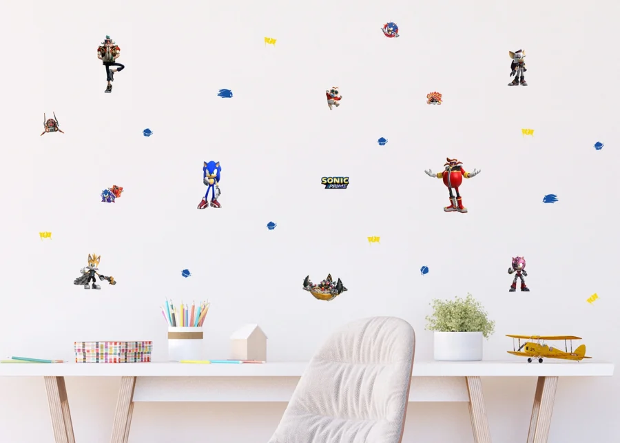Wall Stickers Sonic, 30 x 30 cm, DKS 3931 - Image 4