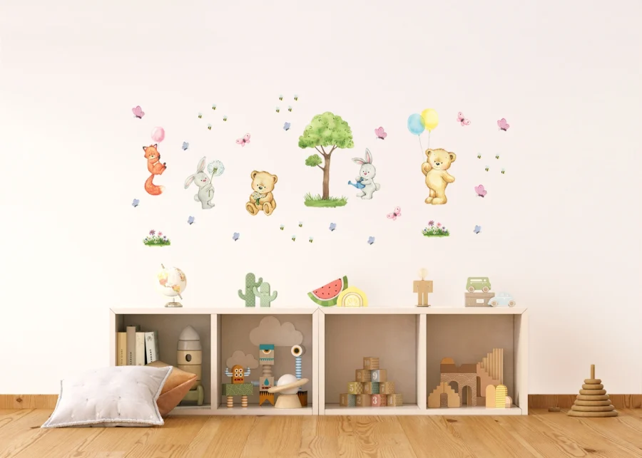 Wall Stickers Cute Bears, 65 x 85 cm, DK 2333 - Image 2