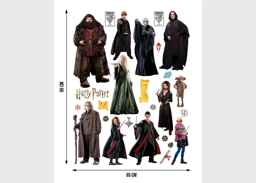 Wall Stickers Harry Potter Dumbledore's Army, 65 x 85 cm, DK 2335 - Image 4