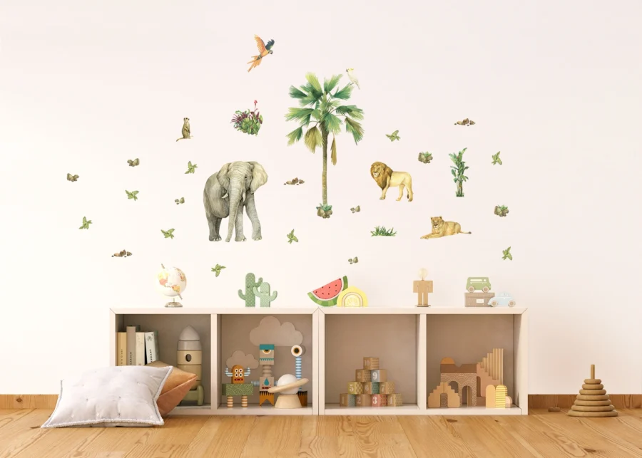 Wall Stickers Jungle, 65 x 85 cm, DK 2337 - Image 2