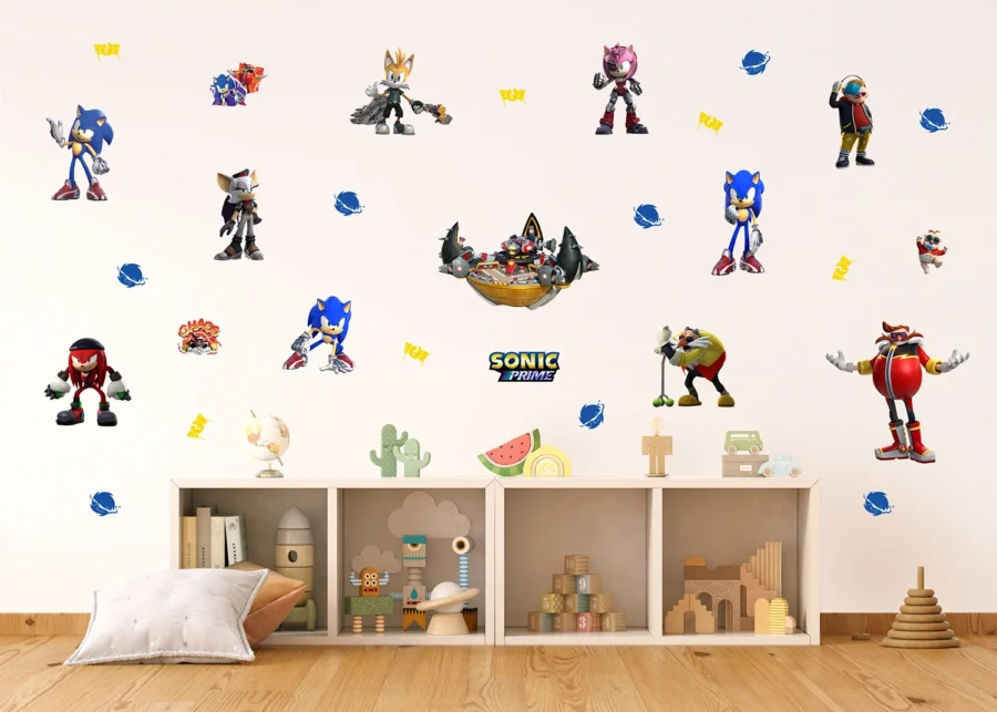 Wall Stickers Sonic, 65 x 85 cm, DK 2367 - Image 2