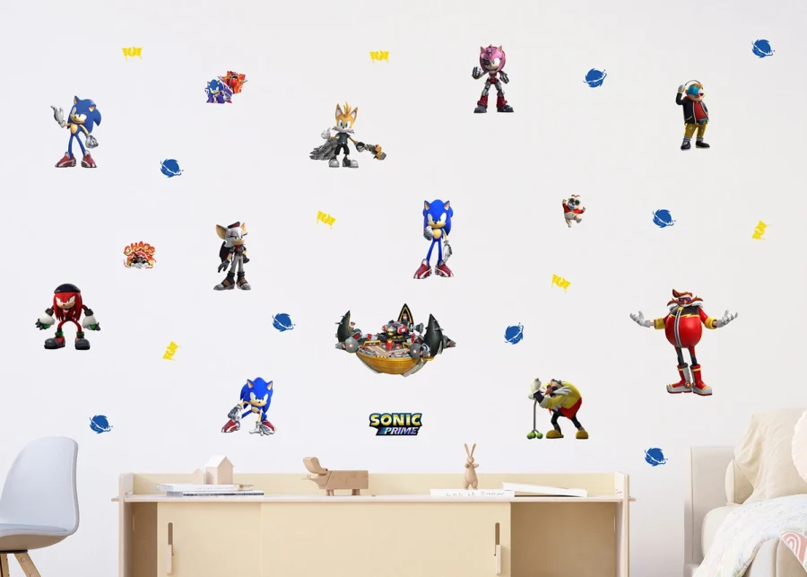 Wall Stickers Sonic, 65 x 85 cm, DK 2367 - Image 5