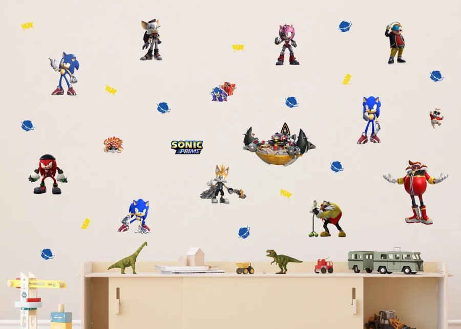 Wall Stickers Sonic, 65 x 85 cm, DK 2367 - Image 3