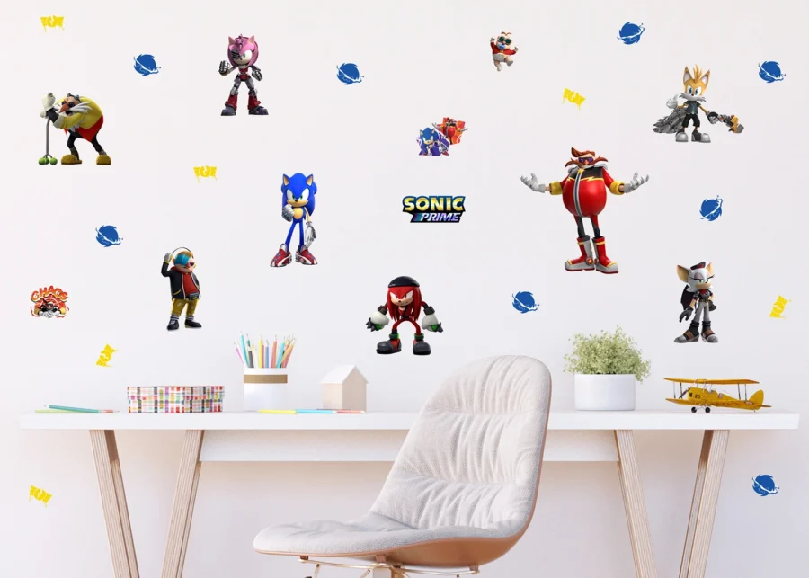 Wall Stickers Sonic, 65 x 85 cm, DK 2367 - Image 4