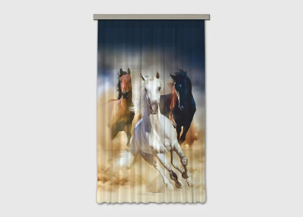 Curtain Horses, 140 x 245 cm, FCPL 6576