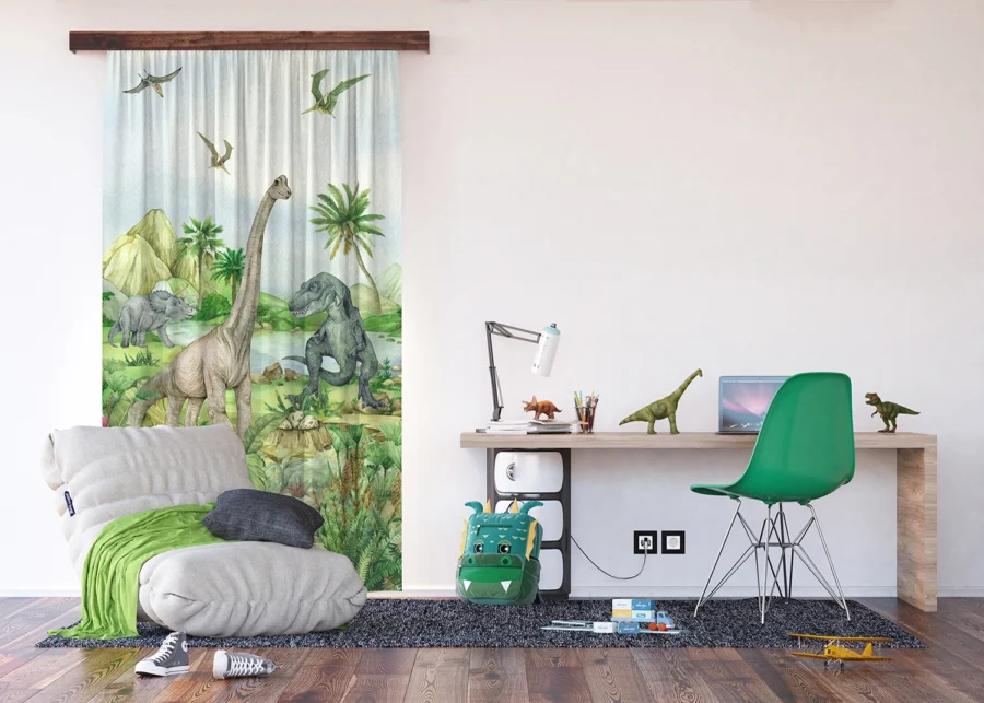 Curtain Dino, 140 x 245 cm, FCSL 7175 - Image 2