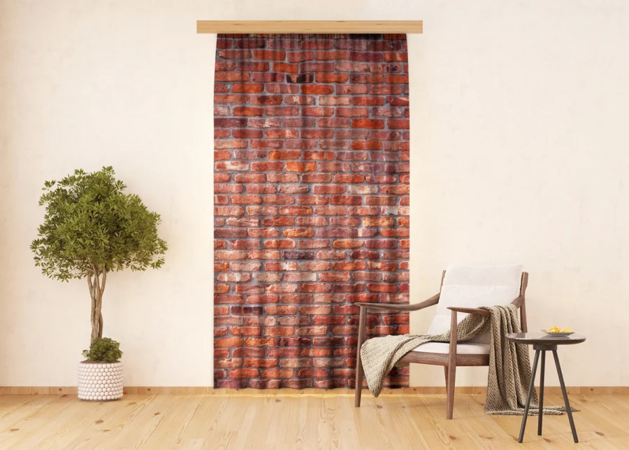 Curtain Brick Wall, 140 x 245 cm, FCSL 7501 - Image 2