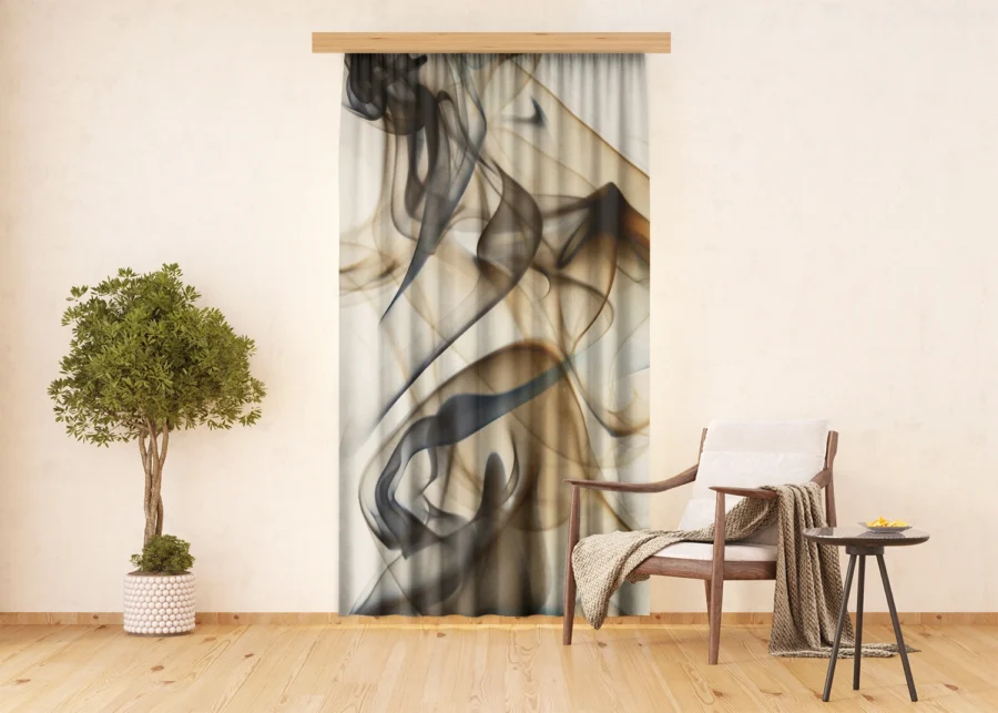 Curtain Beige Smoke, 140 x 245 cm, FCPL 6592 - Image 2