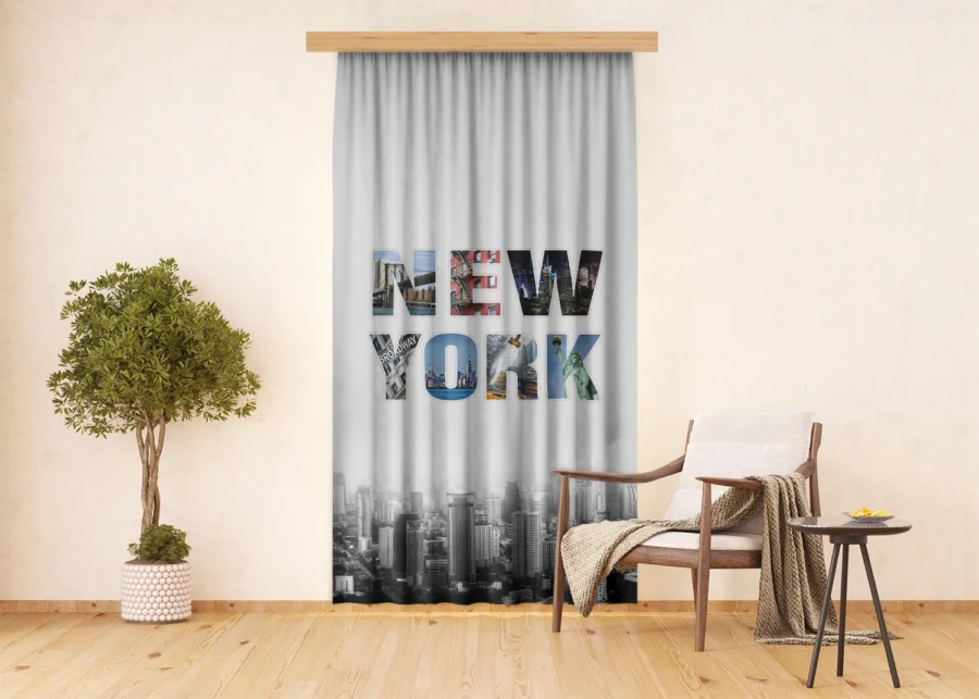 Curtain New York, 140 x 245 cm, FCSL 7598 - Image 2