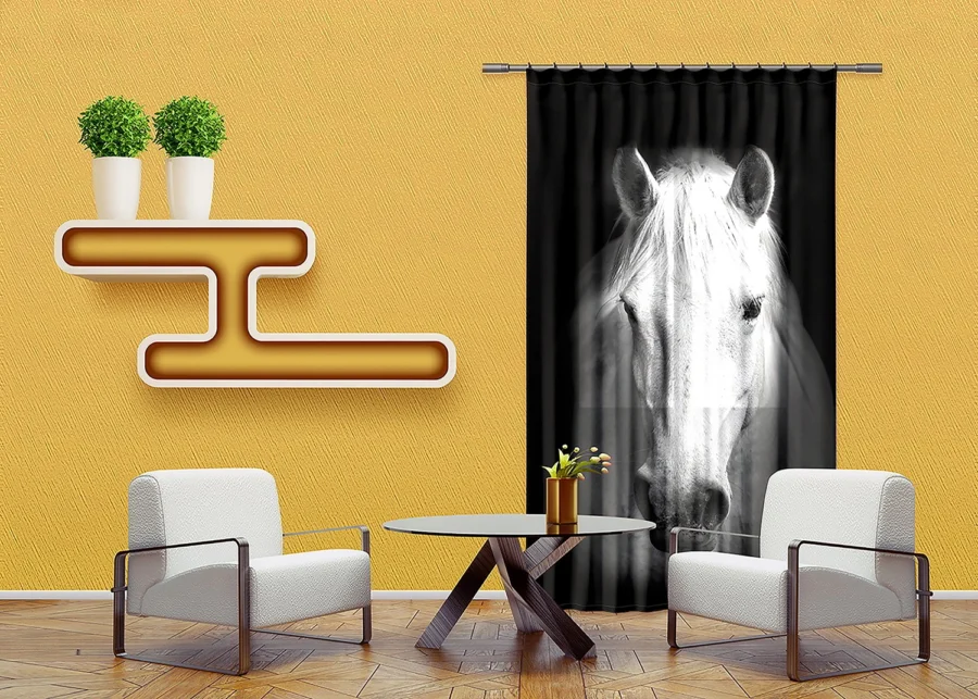 Curtain Horse, 140 x 245 cm, FCSL 7520 - Image 3