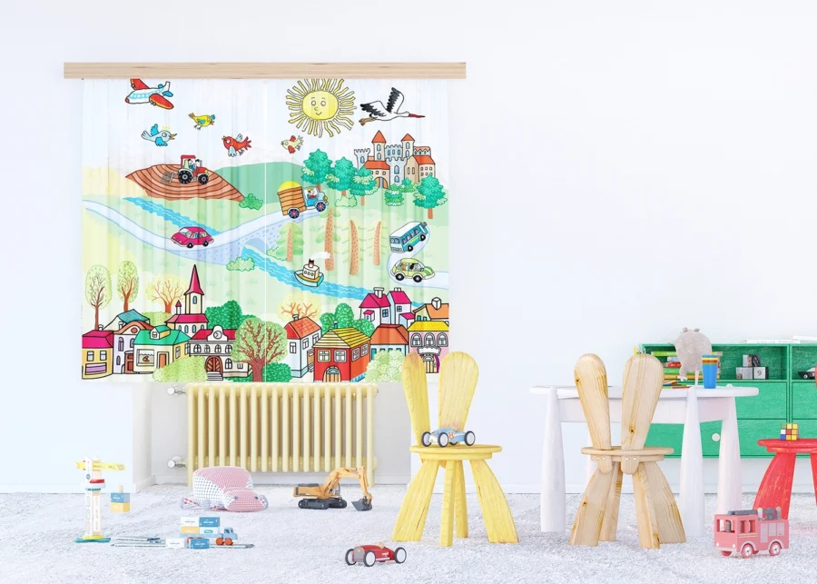 Curtain Countryside, 180 x 160 cm, FCSXL 4803 - Image 2