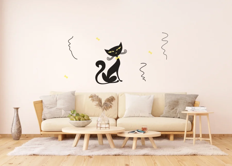 Wall Stickers Cat, 65 x 85 cm, FL 0415 - Image 4