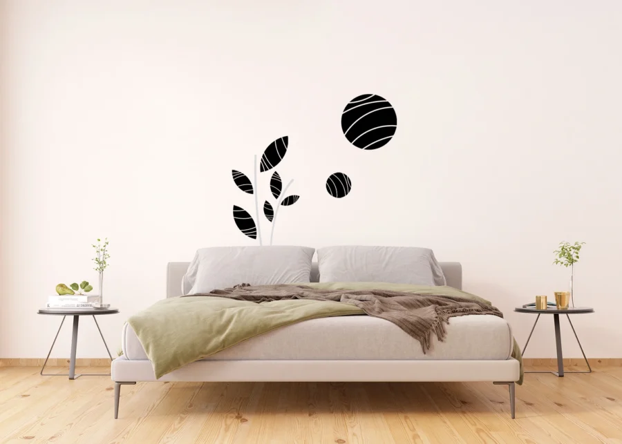 Wall Stickers Abstract Flowers, 65 x 85 cm, FL 0486 - Image 2