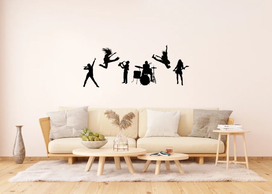 Wall Stickers Rock n Roll Flock, 65 x 85 cm, FL 1014 - Image 4
