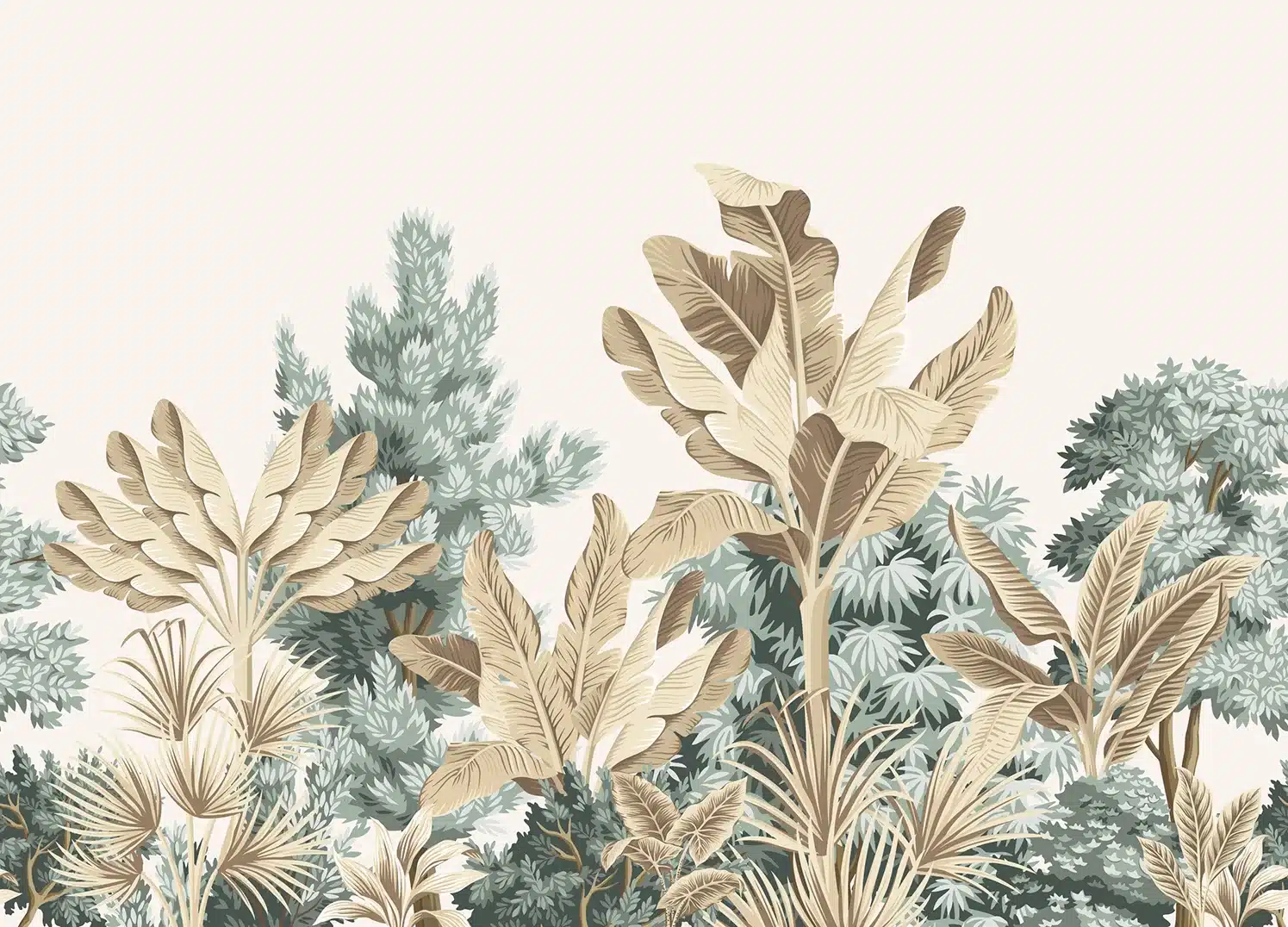Plain Jungle | Made-to-Measure Wallpaper | Wallever | FT5P 352121