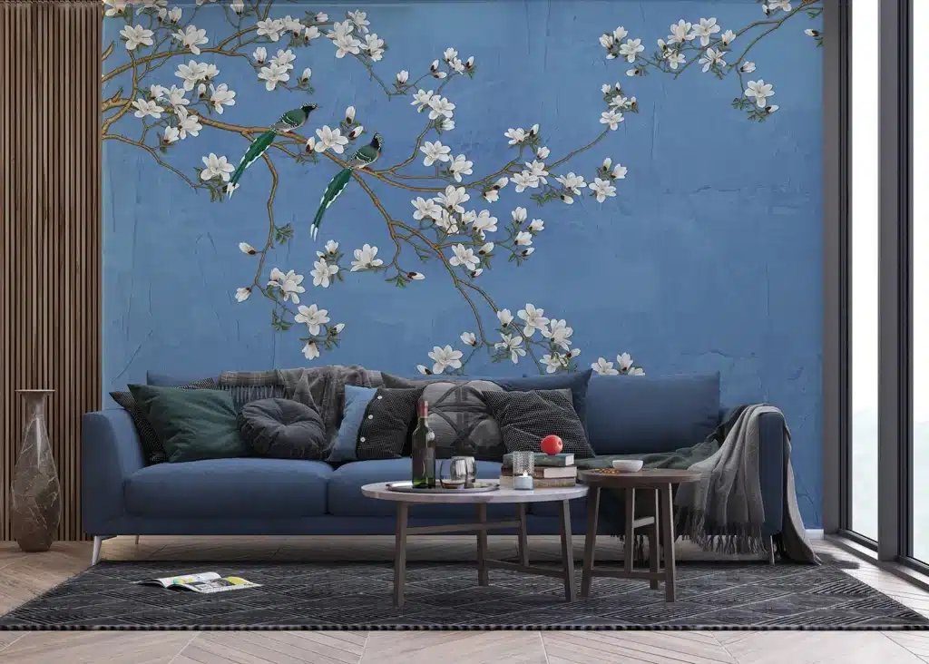 Custom Size Wall Mural Touch oFSakura | Premium Non-Woven Wallpaper | FT5P3035