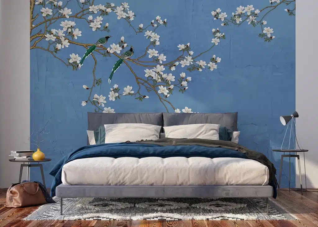 Custom Size Wall Mural Touch oFSakura | Premium Non-Woven Wallpaper | FT5P3035 3