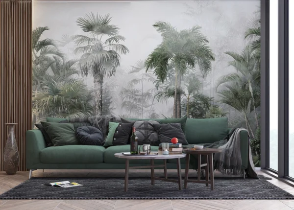 Vliesová fototapeta na zed' Zahalený Tropický Les | 375 x 270 cm | FT5P 3039