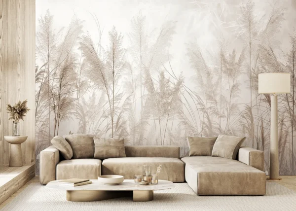 Wall Mural Pampas Garden, 375 x 270 cm, FT5P 3063