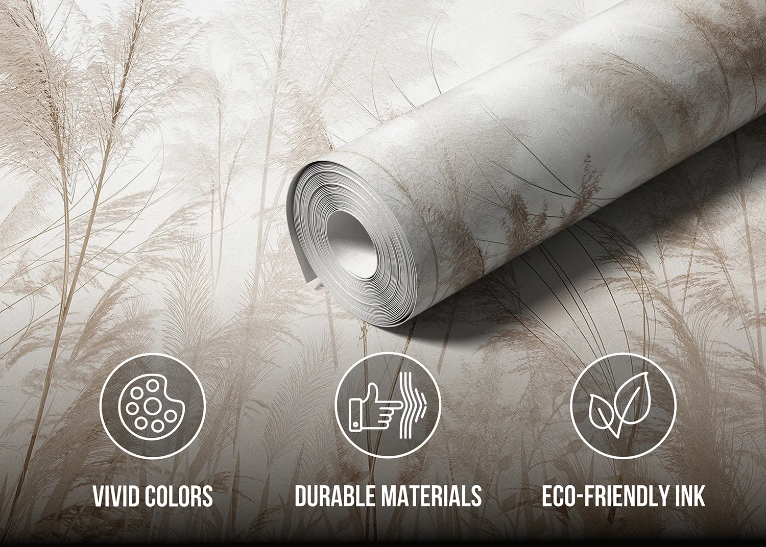 Wall Mural Pampas Garden, 375 x 270 cm, FT5P 3063 6