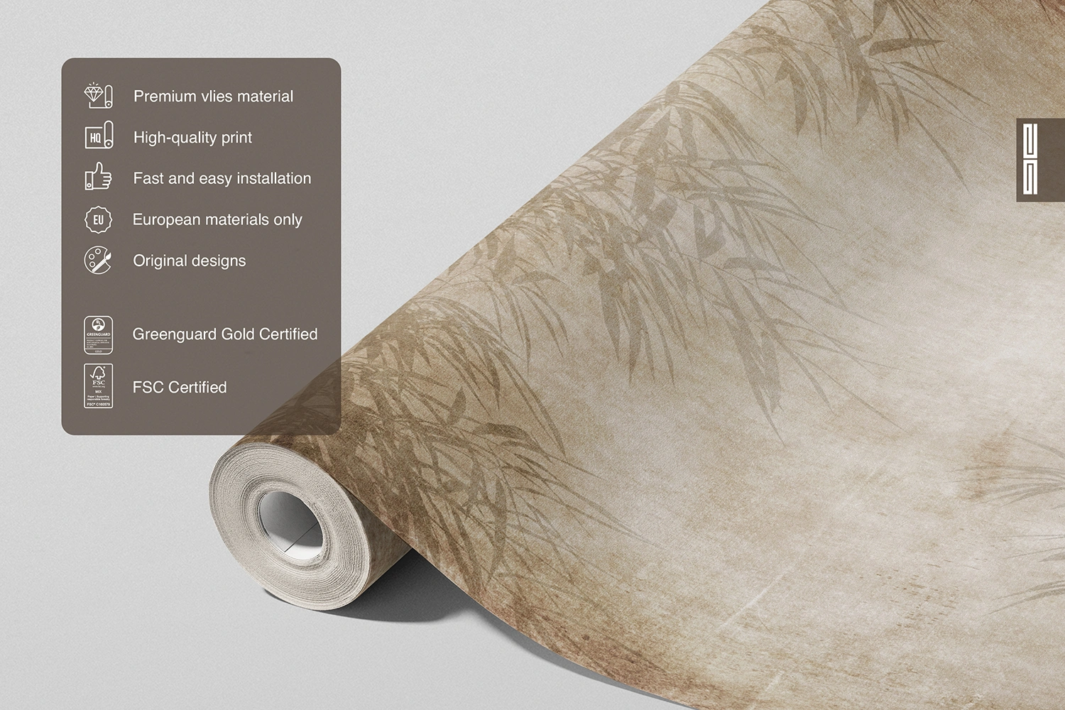 Custom Size Wall Mural Bamboo Forest | Premium Non-Woven Wallpaper | FT5P3069 9