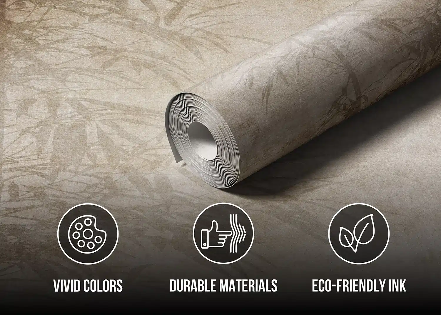 Custom Size Wall Mural Bamboo Forest | Premium Non-Woven Wallpaper | FT5P3069 8