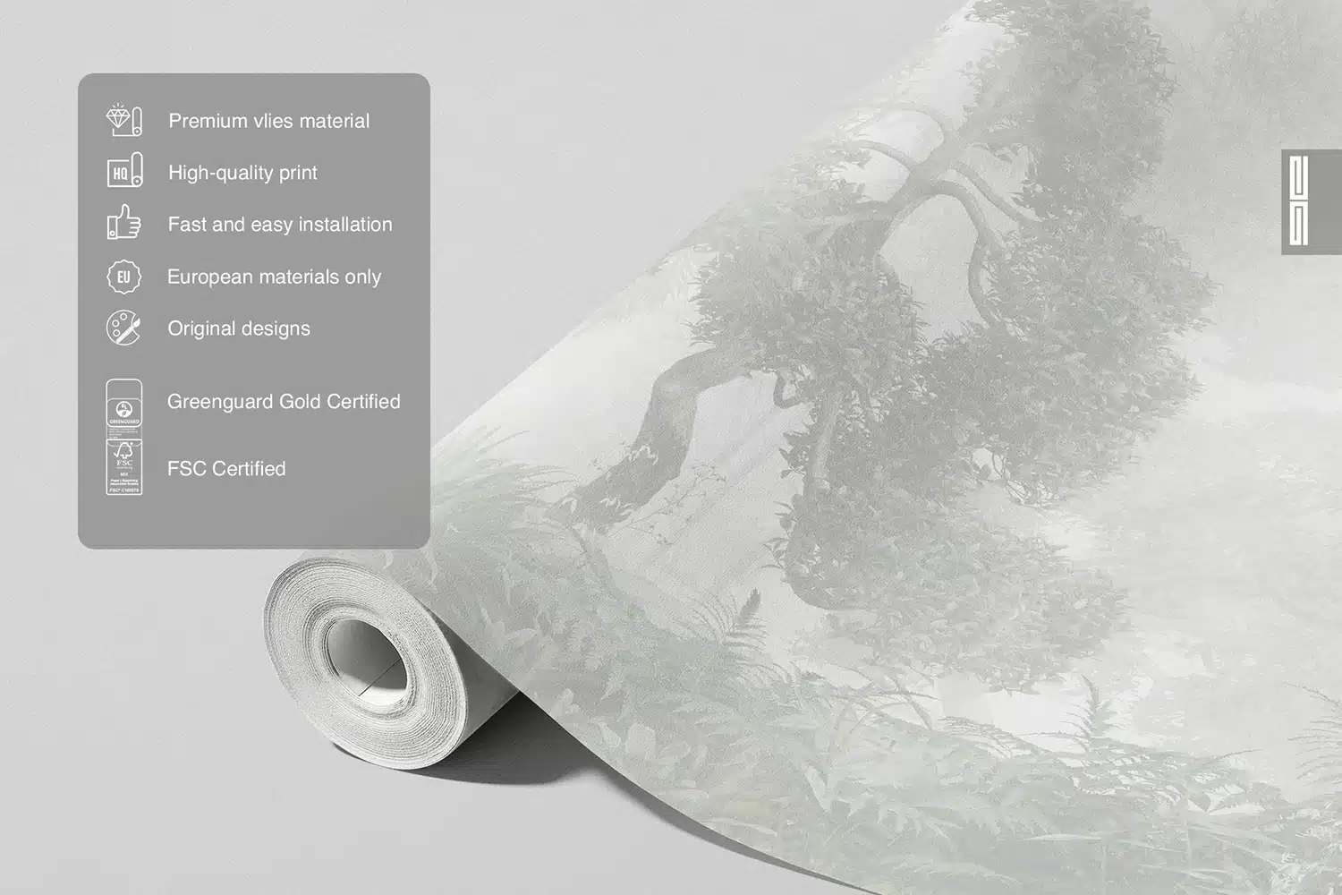 Custom Size Wall Mural Asian Garden | Premium Non-Woven Wallpaper | FT5P3075 8