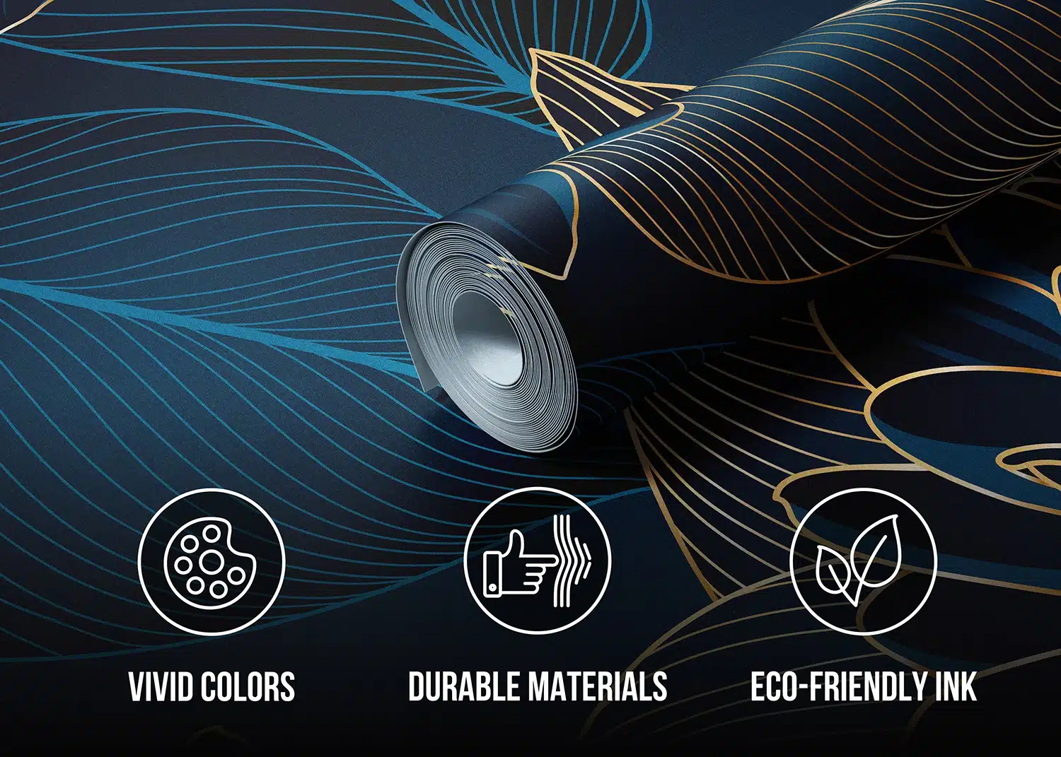 Custom Size Wall Mural Chrysanthemums | Premium Non-Woven Wallpaper | FT5P352001 4