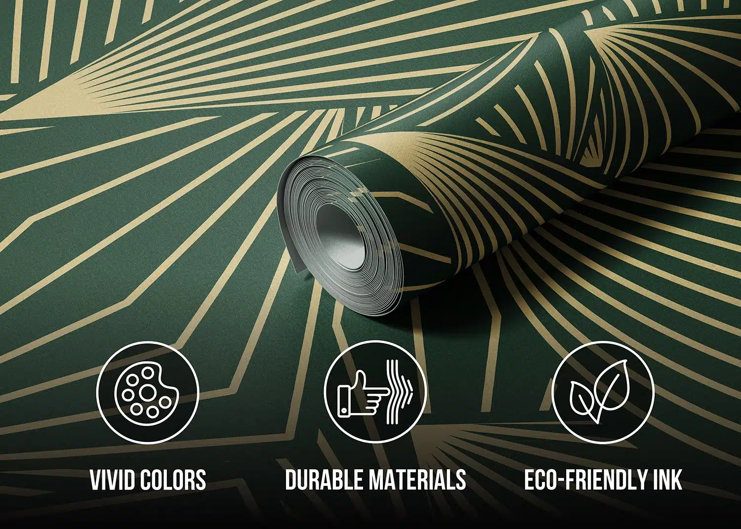 Wall Mural Golden Figures, 375 x 270 cm, FT5P 352007 5