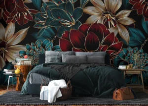 Wall Mural Elegant Dahlia, 375 x 270 cm, FT5P 352015