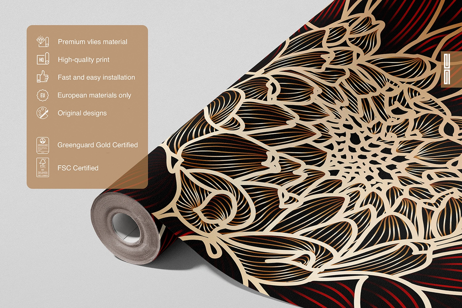 Wall Mural Rich Composition, 375 x 270 cm, FT5P 352019 6