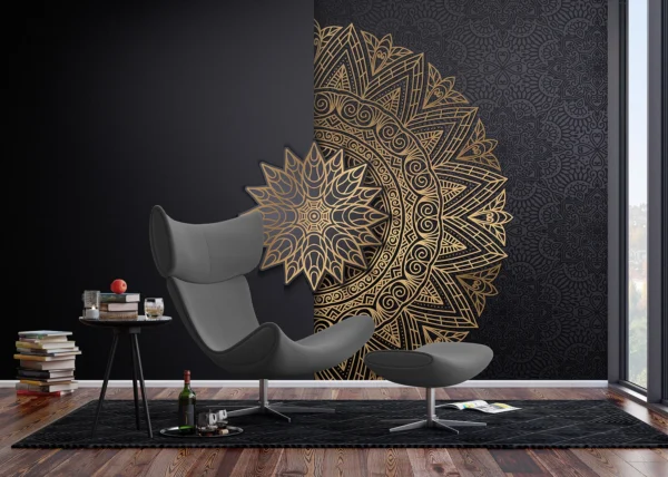 Vliesová fototapeta na zed' Luxusní Mandala | 375 x 270 cm | FT5P 352029