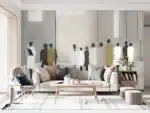 Wall Mural Drawn People, 375 x 270 cm, FT5P 352045