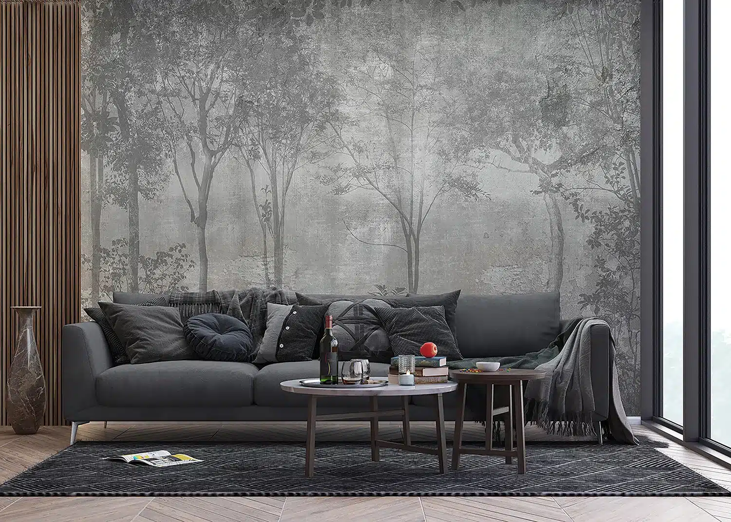 Stone Forest | Made-to-Measure Wallpaper | Wallever | FT5P 352053 4