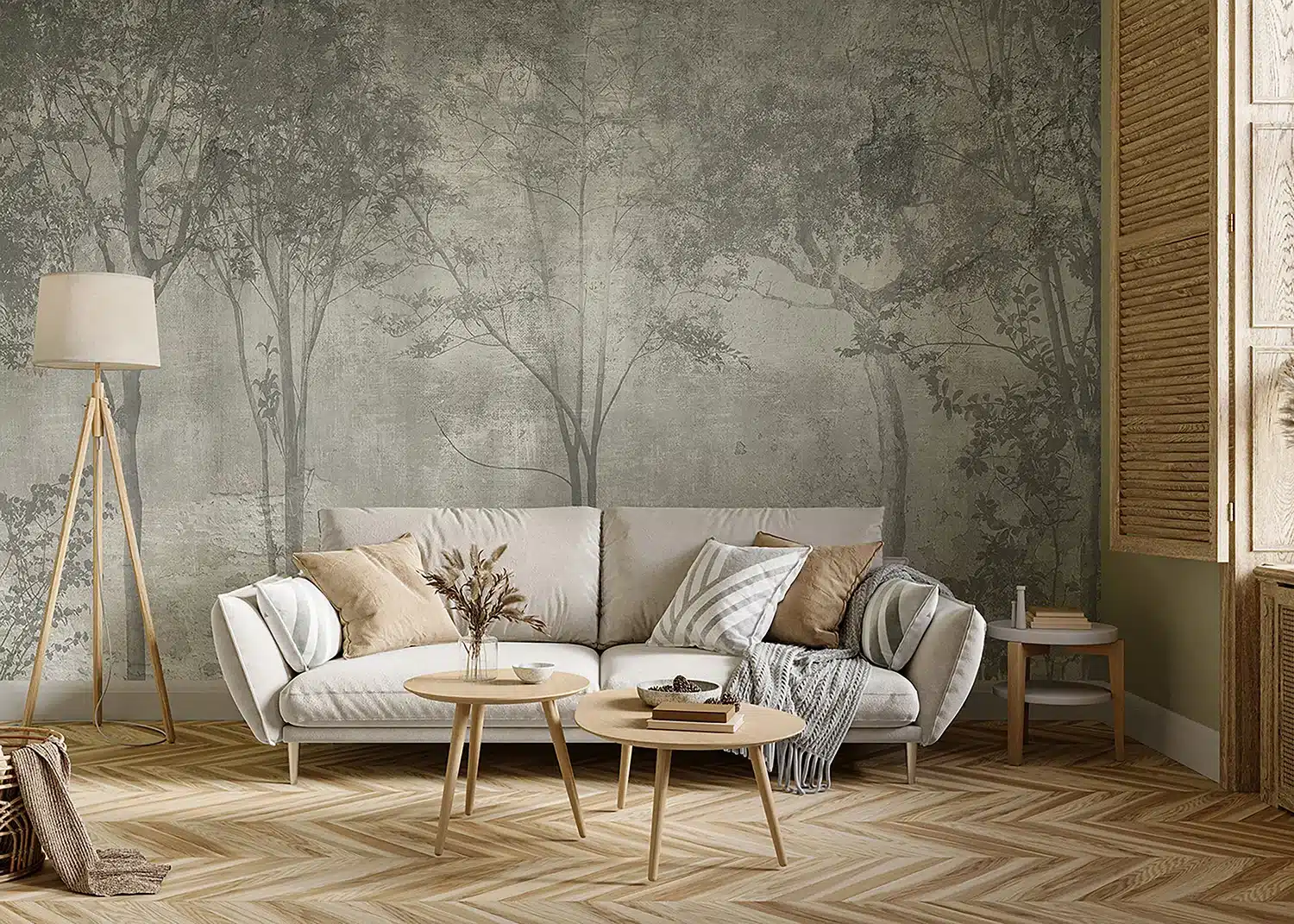 Stone Forest | Made-to-Measure Wallpaper | Wallever | FT5P 352053