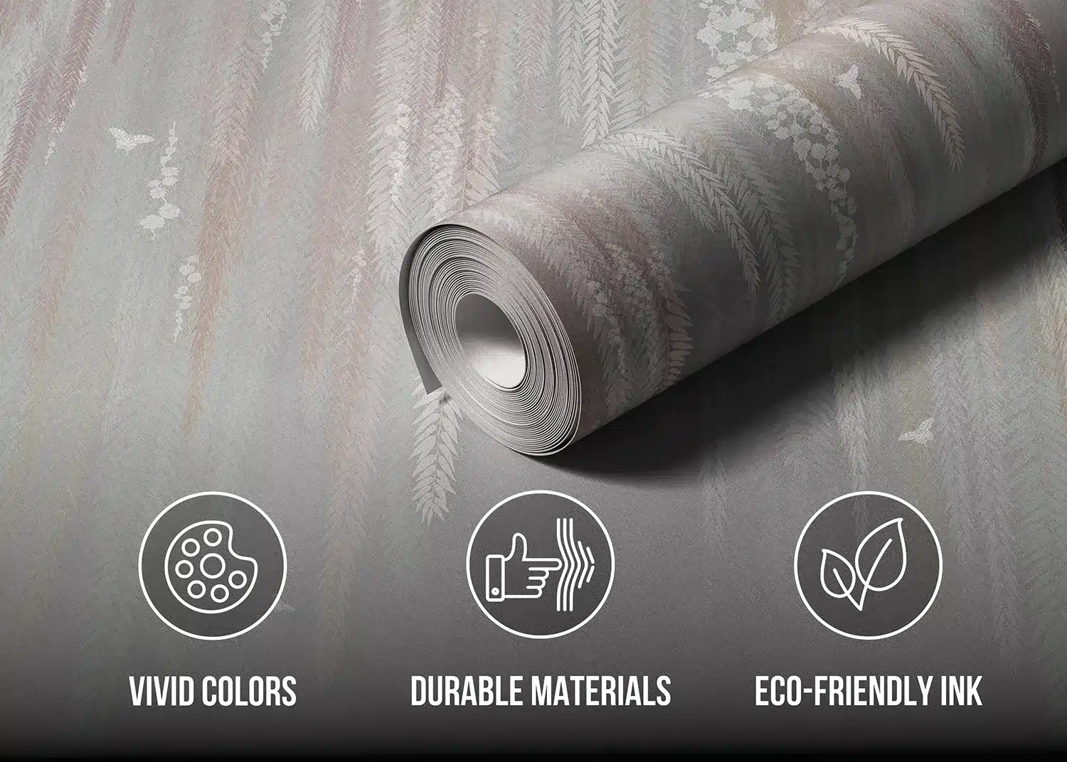 Custom Size Wall Mural Hanging Tropics | Premium Non-Woven Wallpaper | FT5P352071 2