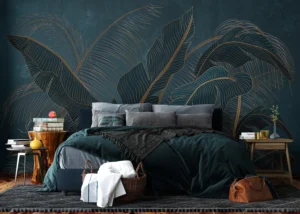 Vliesová fototapeta na zed' Exotické Palmové Listy | 375 x 270 cm | FT5P 352073