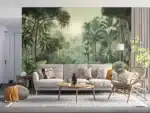 Vliesová fototapeta na zed' Akvarelová Džungle | 375 x 270 cm | FT5P 352081