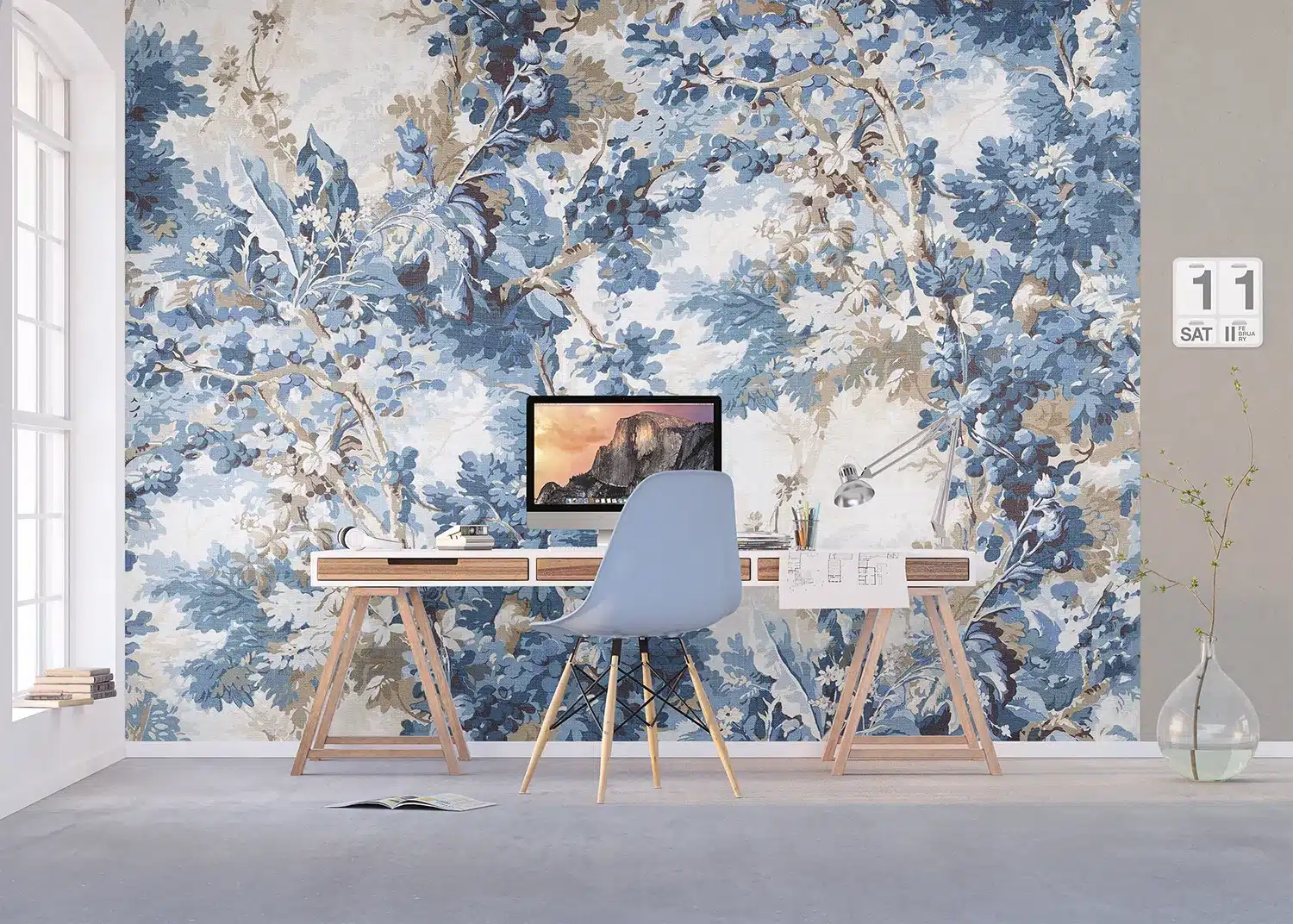 Custom Size Wall Mural Exotic Plants | Premium Non-Woven Wallpaper | FT5P352093 4