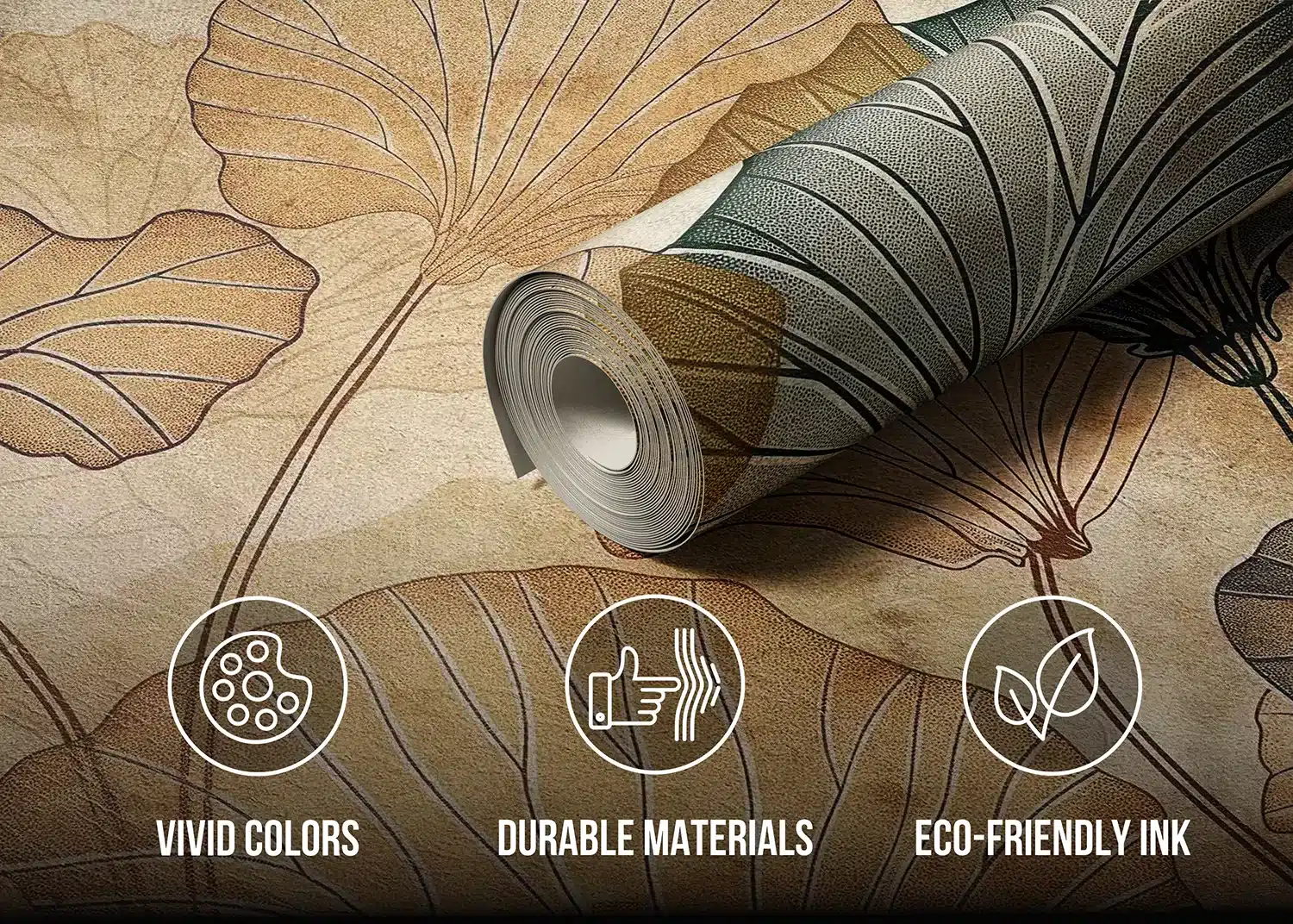 Custom Size Wall Mural Nostalgic Tropics | Premium Non-Woven Wallpaper | FT5P352119 6