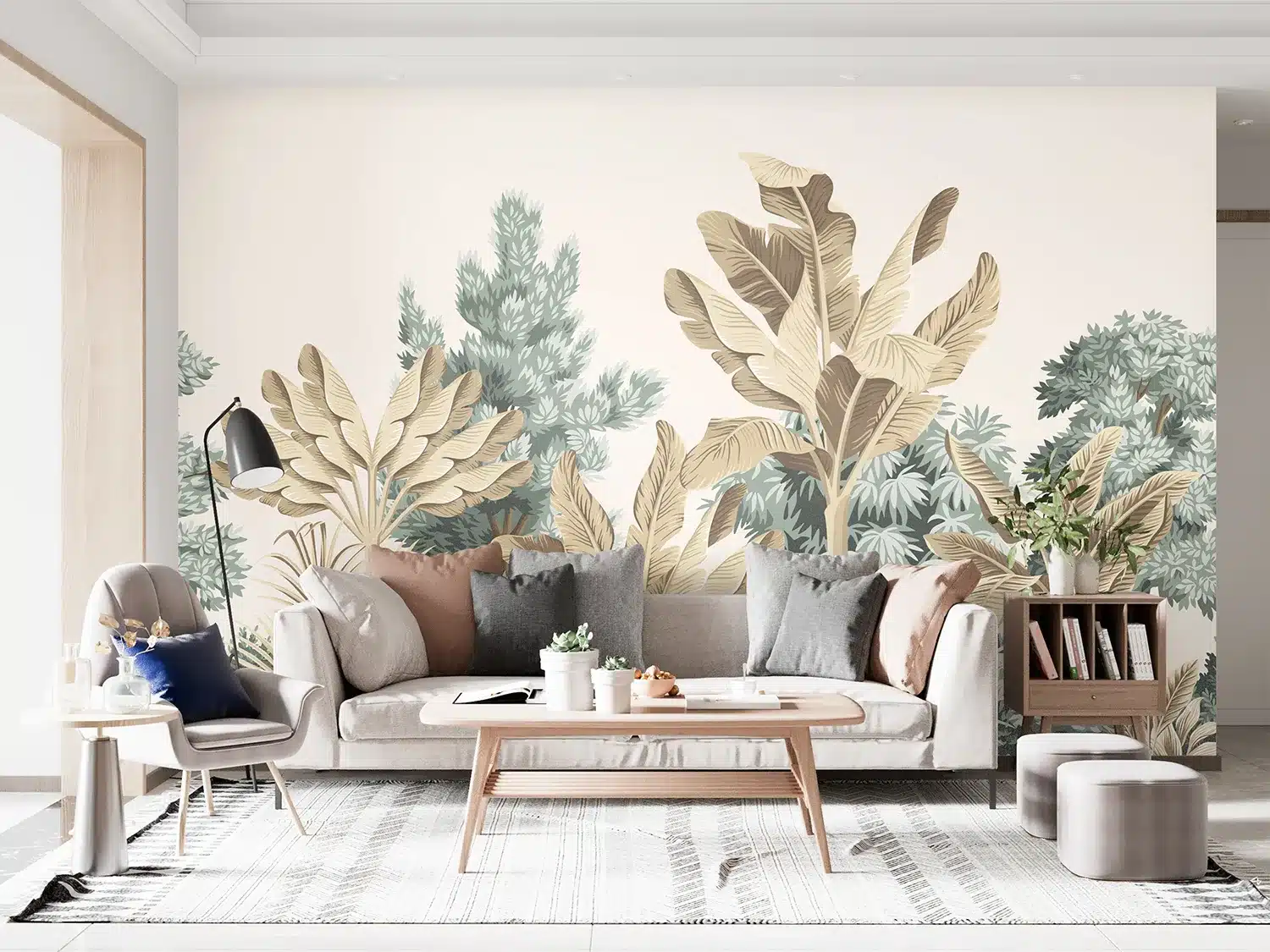 Plain Jungle | Made-to-Measure Wallpaper | Wallever | FT5P 352121