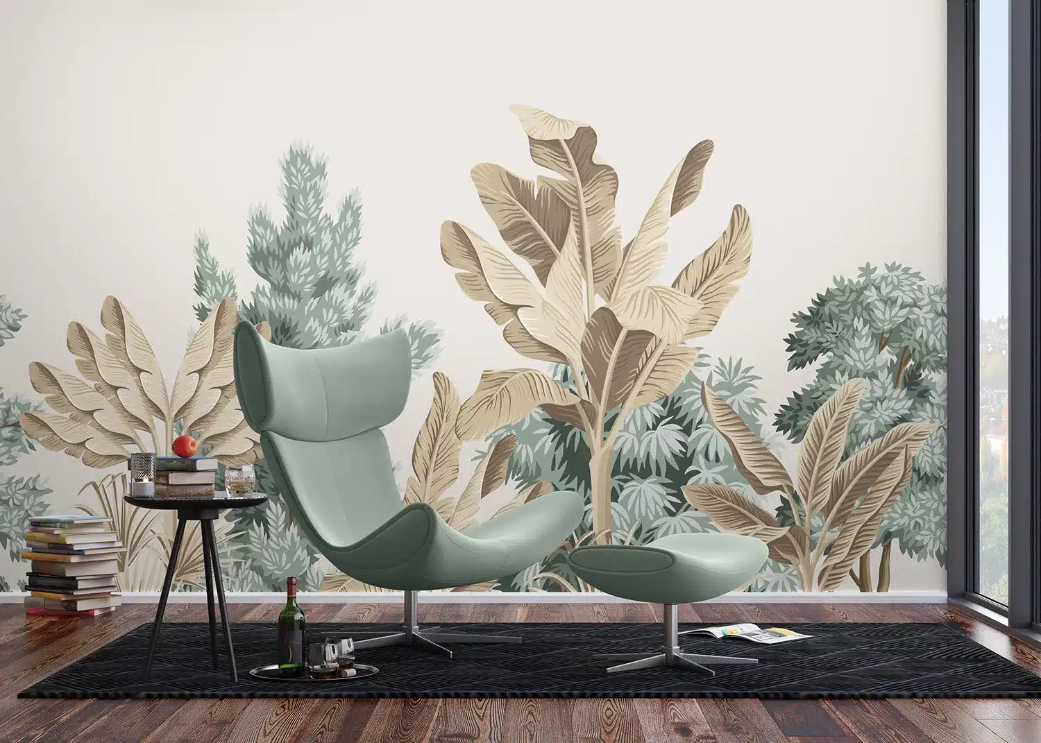Plain Jungle | Made-to-Measure Wallpaper | Wallever | FT5P 352121 2