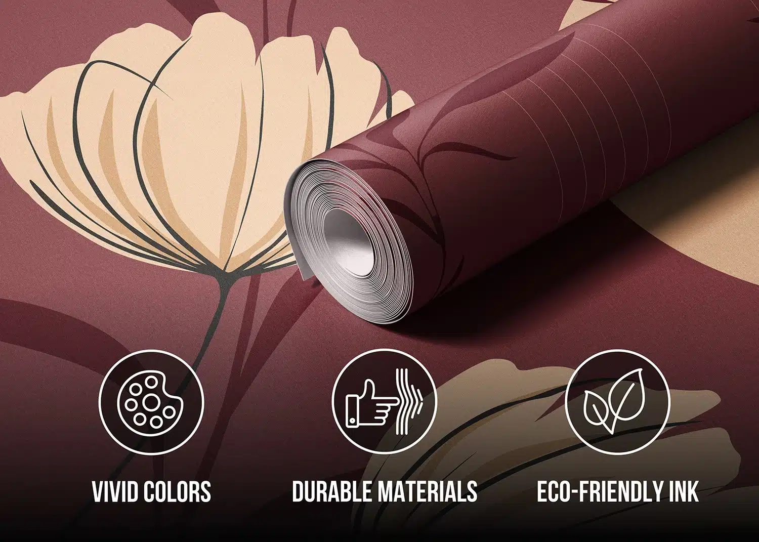 Custom Size Wall Mural Chinese Garden | Premium Non-Woven Wallpaper | FT5P352145 6