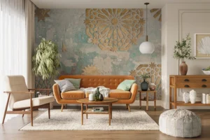 Wall Mural Antique Pattern, 375 x 270 cm, FT5P 352149