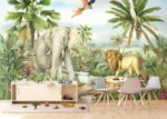 Wall Mural Jungle Elephant, 375 x 270 cm, FT5P 352177