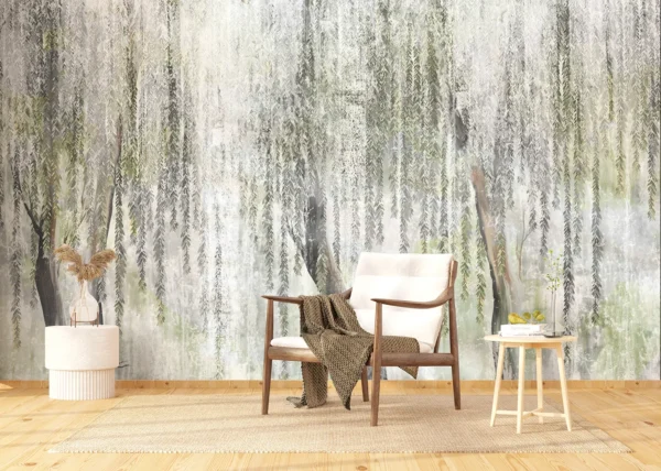 Wall Mural Grey Scuffs, 375 x 270 cm, FT5P 352231